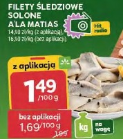 Filety śledziowe solone a'la matias