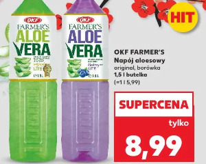 OKF Farmer's Napój aloesowy original, borówka