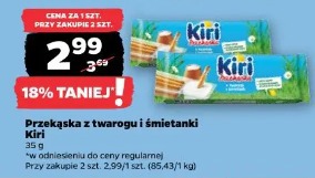 Przekąska z twarogu i śmietanki Kiri