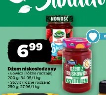 Dżem niskosłodzony Łowicz