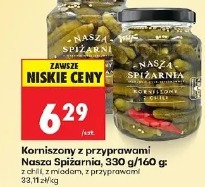 Korniszony z przyprawami Nasza Spiżarnia