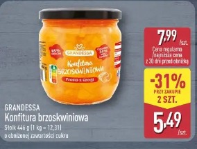 Grandessa Konfitura brzoskwiniowa