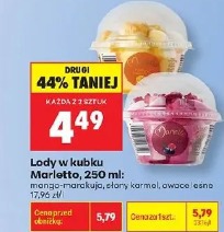 Lody w kubku Marletto