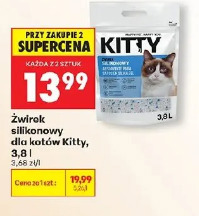 Żwirek silikonowy dla kotów Kitty