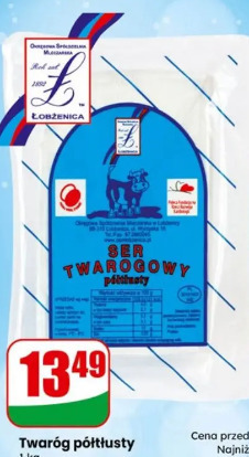 Twaróg półtłusty Łobżenica