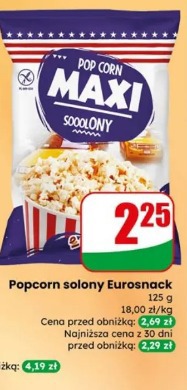 Popcorn solony Eurosnack