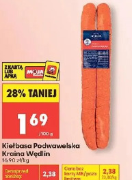 Kiełbasa Podwawelska Kraina Wędlin