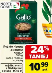 Ryż do risotta ARBORIO GALLO różne rodzaje