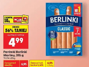 Berlinki parówki Morliny
