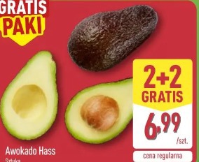 Awokado Hass 2+2 gratis