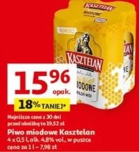 Piwo miodowe Kasztelan