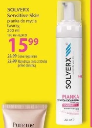 Solverx Sensitive Skin pianka do mycia twarzy