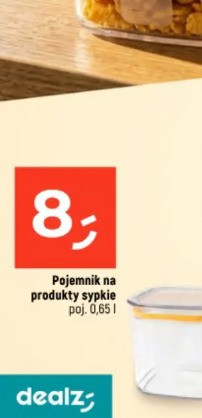 Pojemnik na produkty sypkie