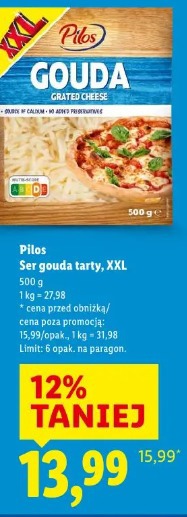 Pilos Ser gouda tarty, XXL