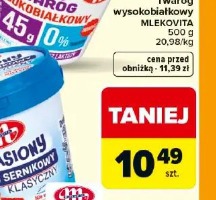 Twaróg wysokiobiałkowy MLEKOVITA