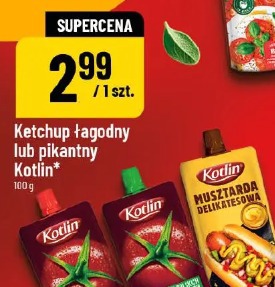 Ketchup łagodny lub pikantny Kotlin