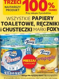 Wszystkie papiery toaletowe, ręczniki i chusteczki marki Foxy