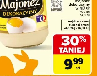 Majonez dekoracyjny Winiary