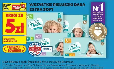 Wszystkie pieluszki Dada Extra Soft