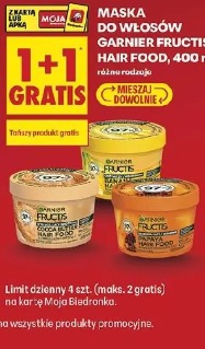 Maska do włosów Garnier Fructis Hair Food, 400 ml różne rodzaje