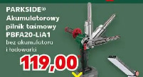 Parkside Akumulatorowy pilnik taśmowy PBFA20-LiA1