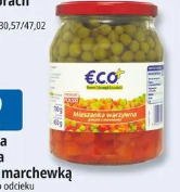 Eco+ Mieszanka warzywna groszek z marchewką