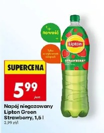 Napój niegazowany Lipton Green Strawberry