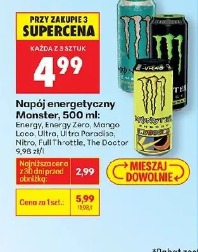 Napój energetyczny Monster, 500 ml