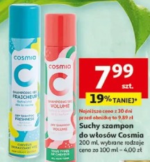 Suchy szampon do włosów Cosmia