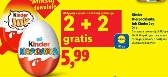 Kinder Niespodzianka lub Kinder Joy