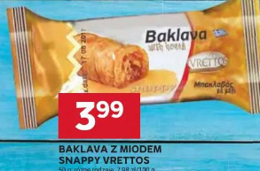 Baklava z miodem Snappy Vrettos
