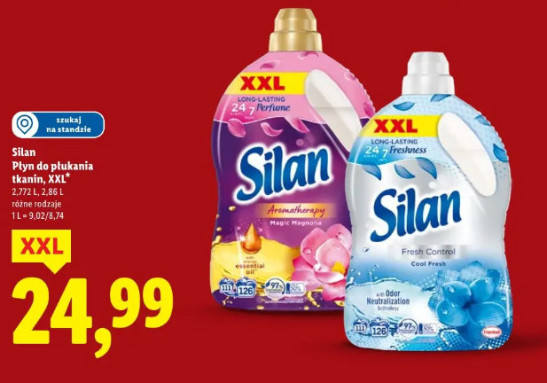 Silan Płyn do płukania tkanin, XXL