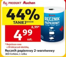 Ręcznik papierowy 2-warstwowy Auchan