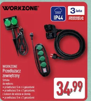 Workzone Przedłużacz zewnętrzny