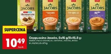 Cappuccino Jacobs, dubai chocolate style, caramel, wanilia, milka