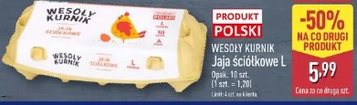 Wesoły Kurnik Jaja ściółkowe L