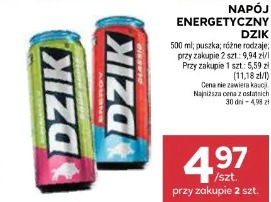 Napój energetyczny Dzik