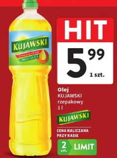 Olej KUJAWSKI rzepakowy