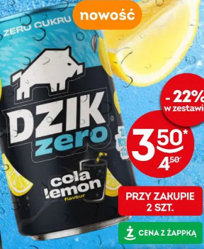 Napój Dzik Zero