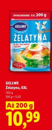 Gellwe Żelatyna, XXL