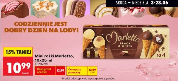 Mini rożki Marletto