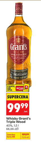 Whisky Grant's Triple Wood
