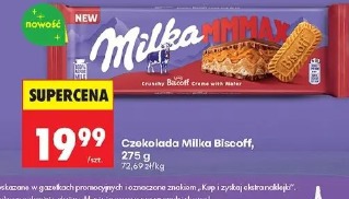 Czekolada Milka Biscoff