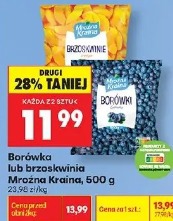 Borówka lub brzoskwinia mrożona Krajna