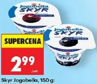 Skyr Jogobella: wiśnia, jagoda