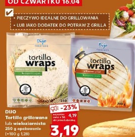 Dijo Tortilla grillowana lub wieloziarnista