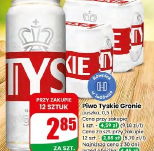 Piwo Tyskie Gronie