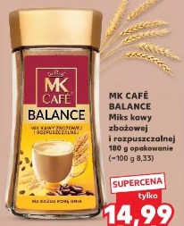 MK Café Balance mieszanka kawy zbożowej i rozpuszczalnej
