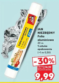 Jan Niezbędny folia aluminiowa