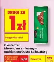 Ciasteczka Merendina z mlecznym nadzieniem Gusto Bello